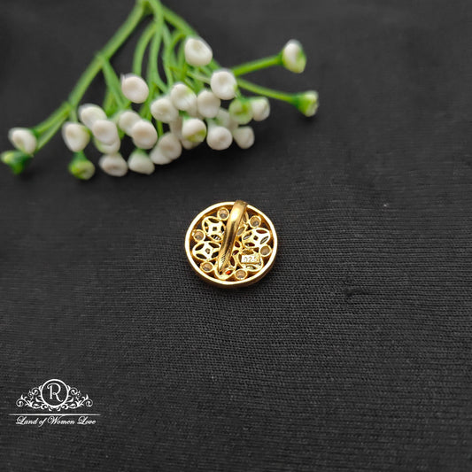 92.5 Silver Navaratna Pendant-RCCP482