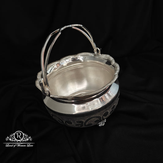 SILVER POOJA FLOWERS SAJJA-RCRS006