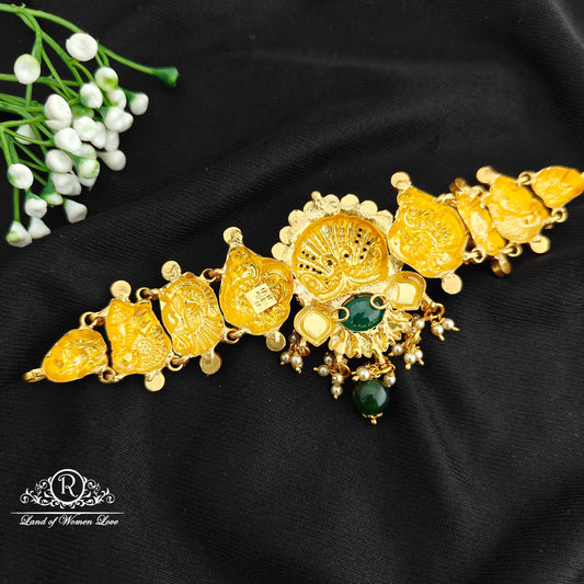 92.5 Silver Peacock Desgin chocker-RCR094