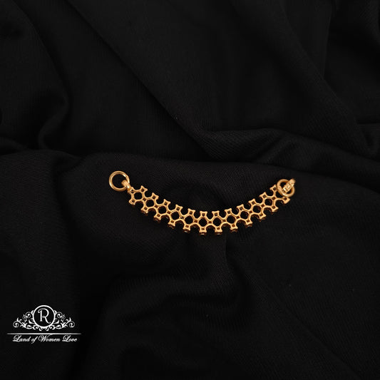 92.5 SILVER WHITE STONE MALA LOCKET-RCZP068