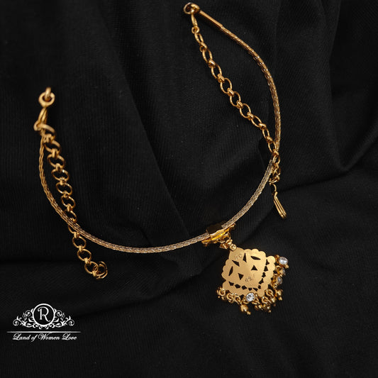 92.5 Silver nanu patti Necklace -RCK321