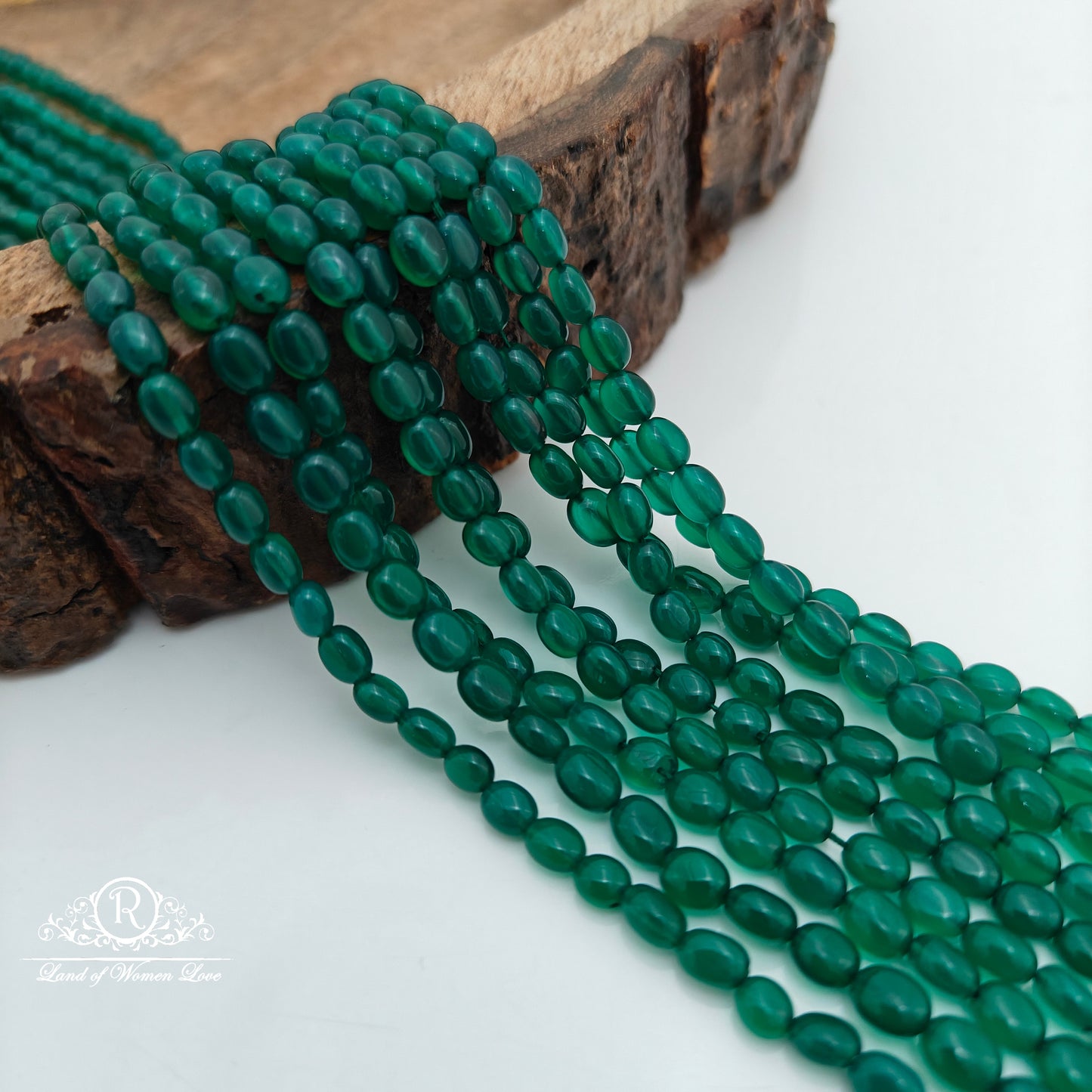 Honex manyia green beads -RCJM226