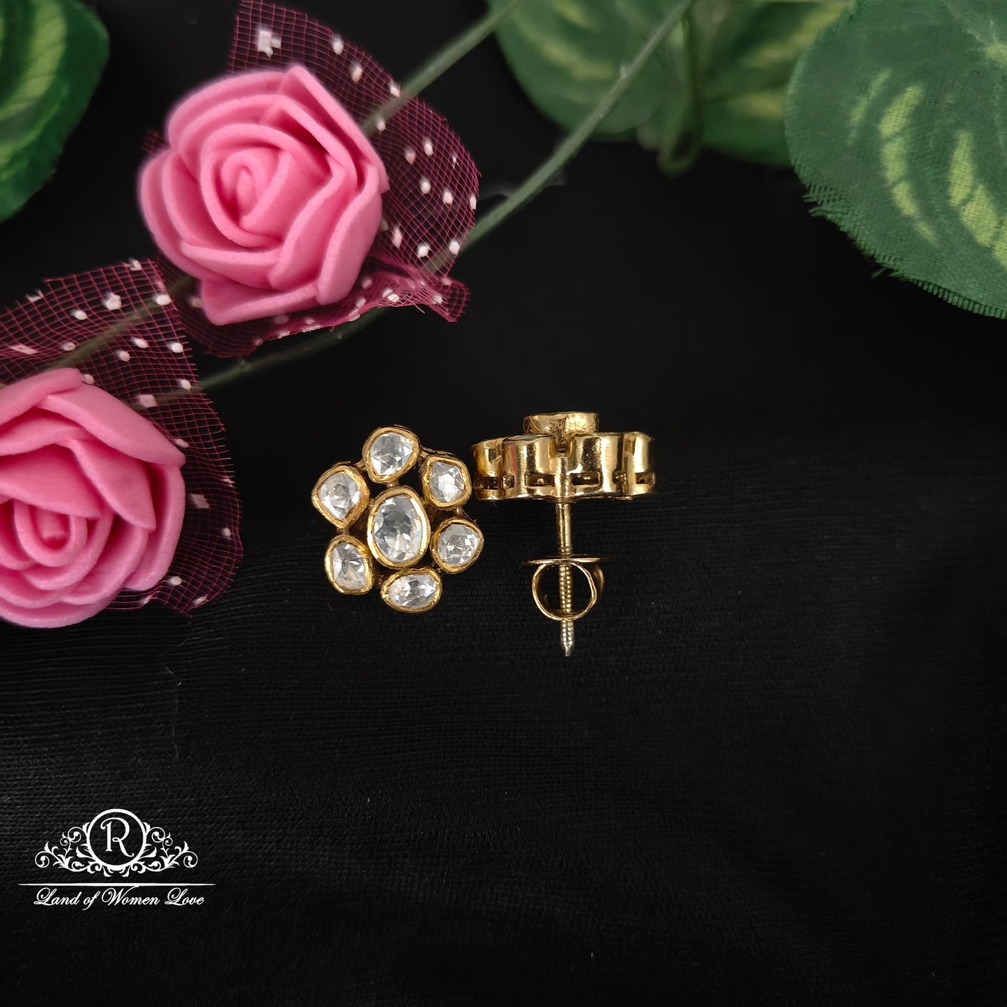 92.5-SILVER MOISSANITE EARRINGS-RCMJ193