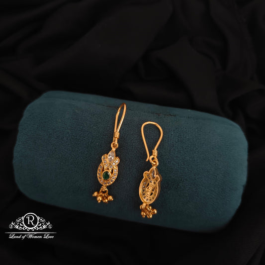 92.5 SILVER HOOK MODEL EARRINGS-RCZP058