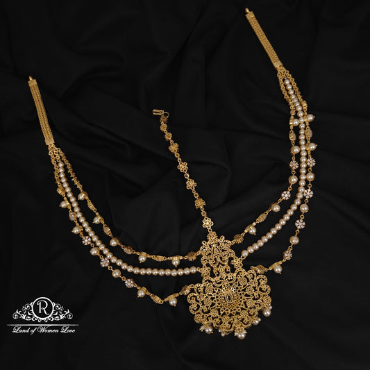 92.5 SILVER DIAMOND FINISH mathapatti-RCM1373