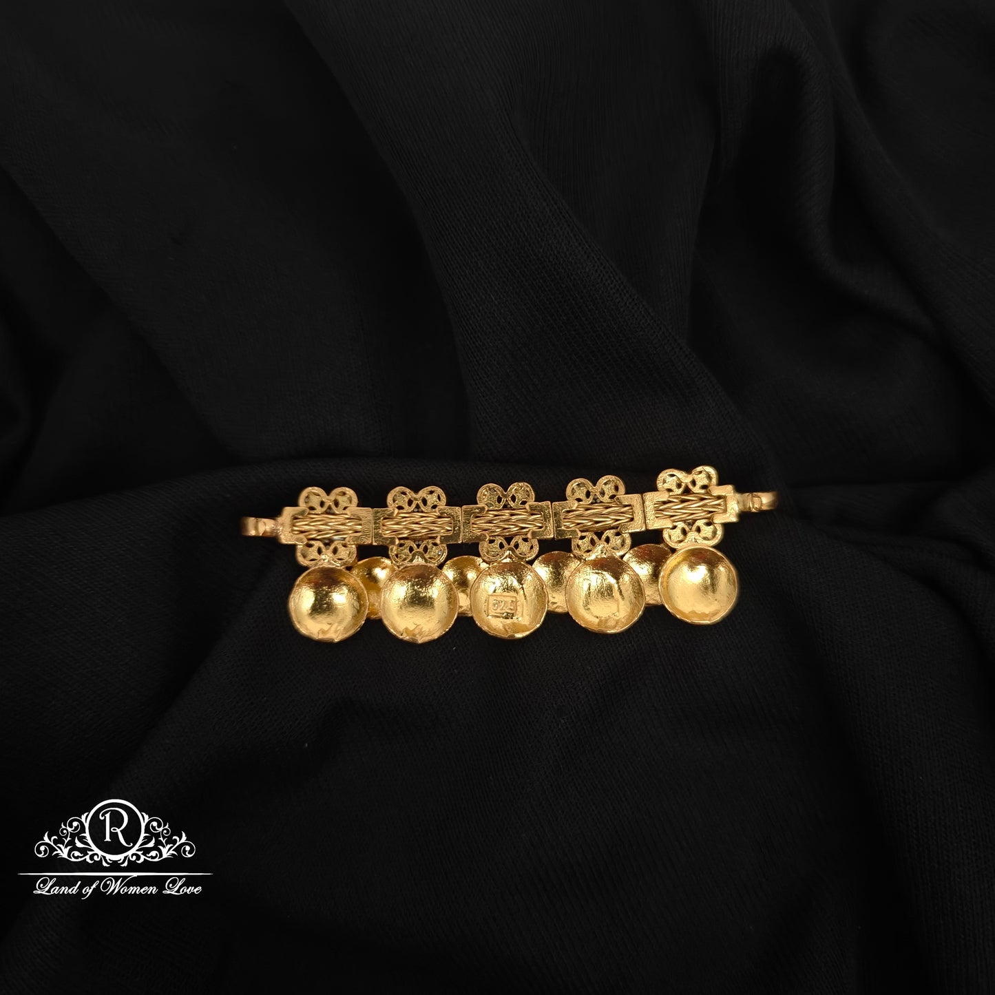 92.5 SILVER NAVARATNA STONE MALA LOCKET-RCZP057