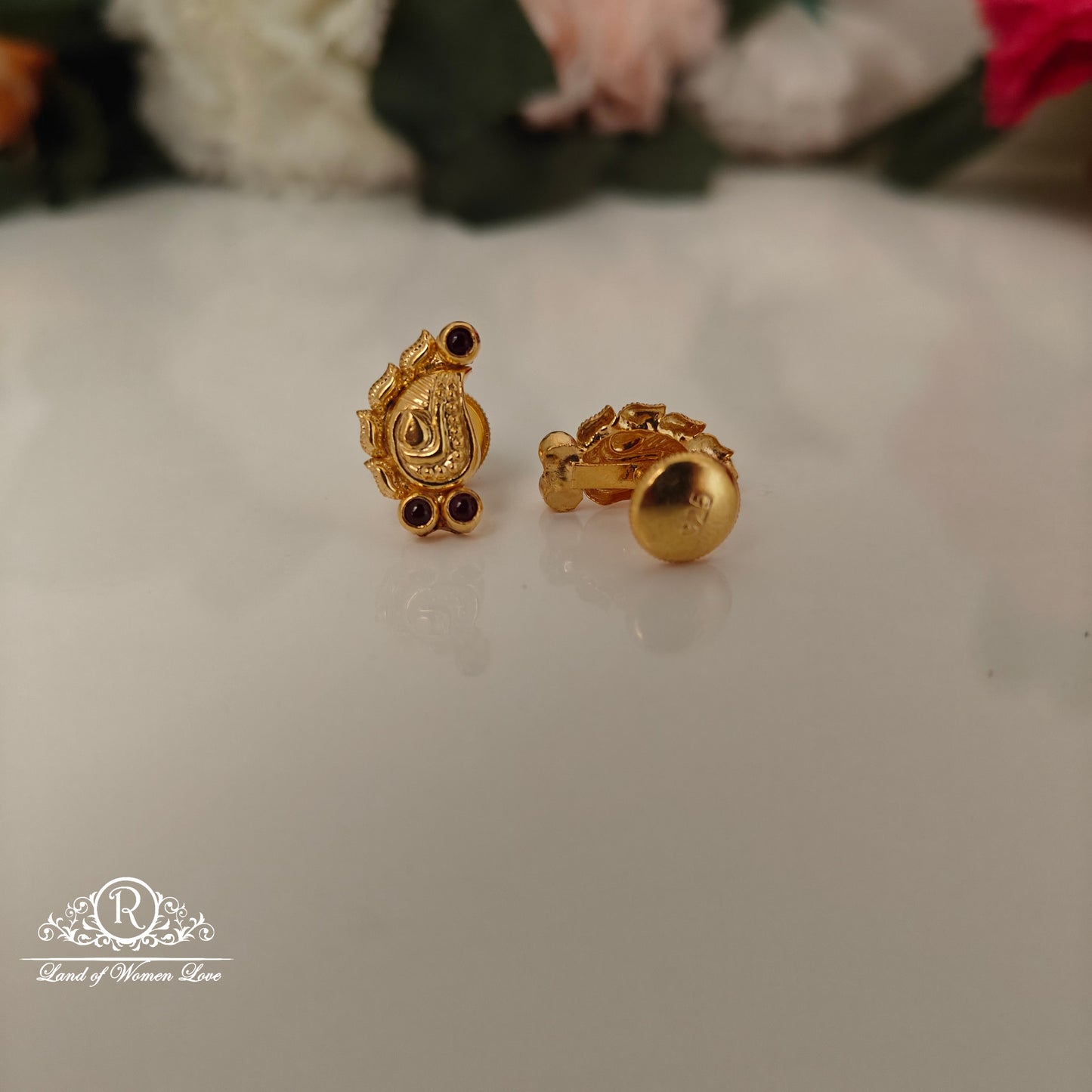 92.5 Silver earrings-RCH1193