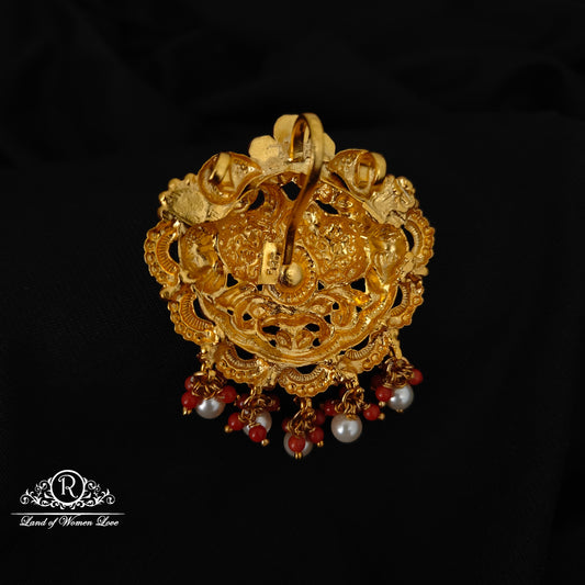 92.5-SILVER LAKSHMI DEVI PENDANT-RCZ976