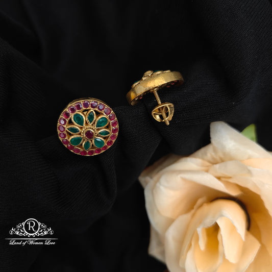 92.5 Silver Earrings -RCH1215