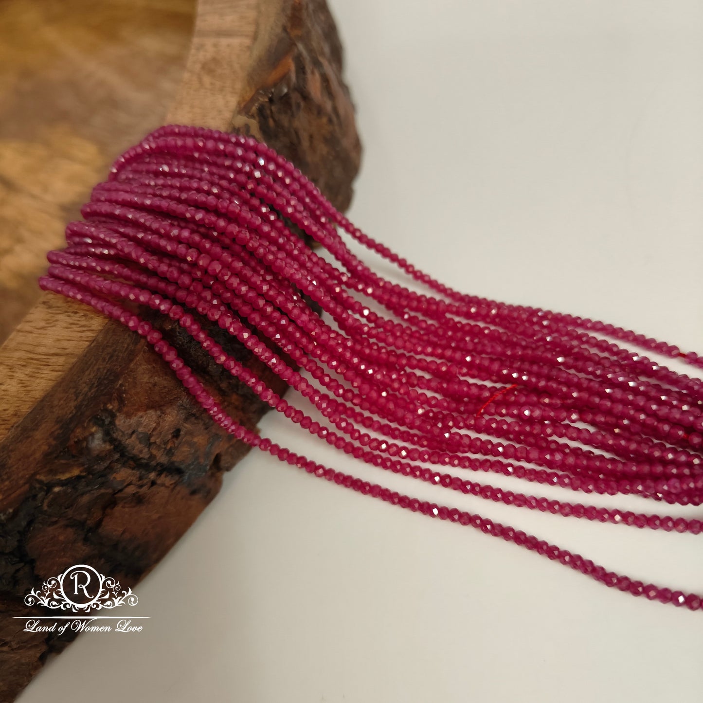 CHETAN RUBY BEADS-RCMR30