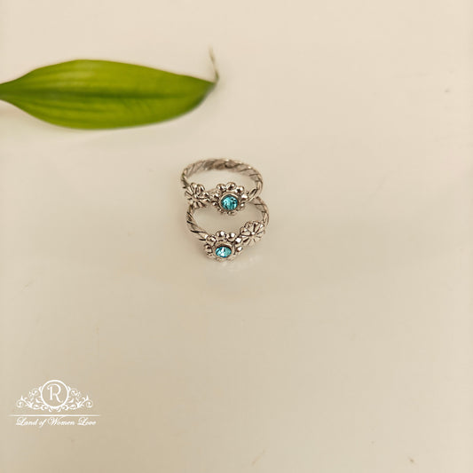 92.5 SILVER TOE RING-RCG330-1