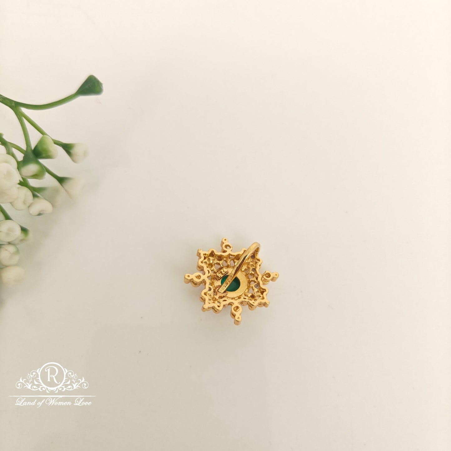 92.5 SILVER SMALL PENDANT-RCZP053