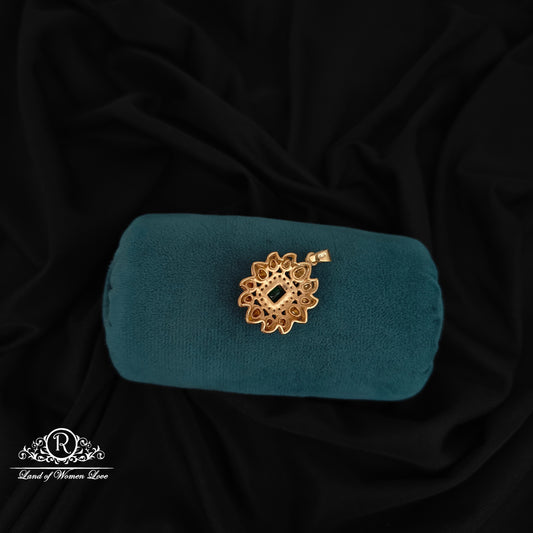 92.5 SILVER MOSSINATE LOCKET-RCNJ03