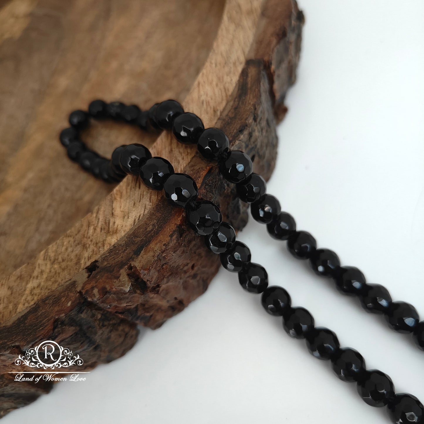 HONEX BLACK ROUND CUTTING BEADS-RCJM047