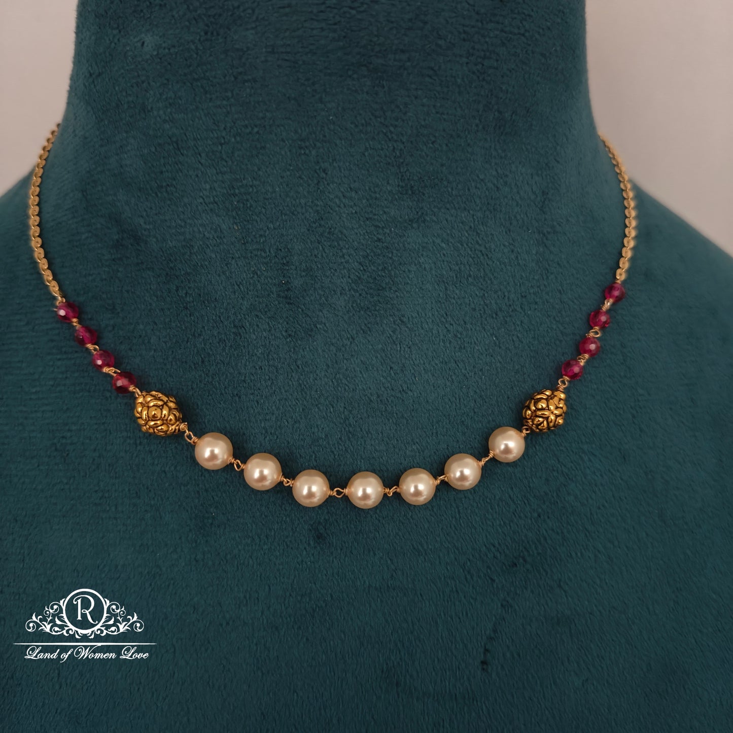 92.5 SILVER GOLD POLISH CHANDRAHARAM- RCH1102