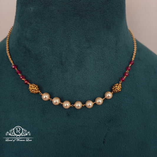 92.5 SILVER GOLD POLISH CHANDRAHARAM- RCH1102