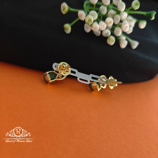 92.5 SILVER Diamond Finishing Earrings-RCCP99-1