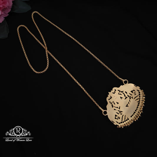 92.5 SILVER CHAIN WITH LAKSHMI DEVI LOCKET -RCK302