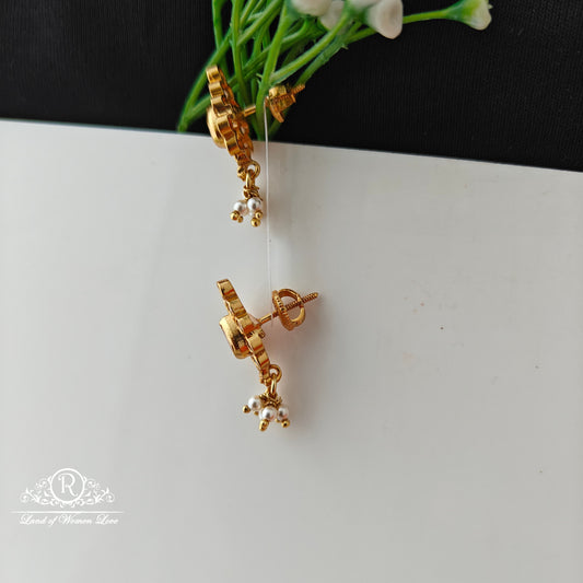 92.5 Silver Mango desgin Earrings-RCCP521