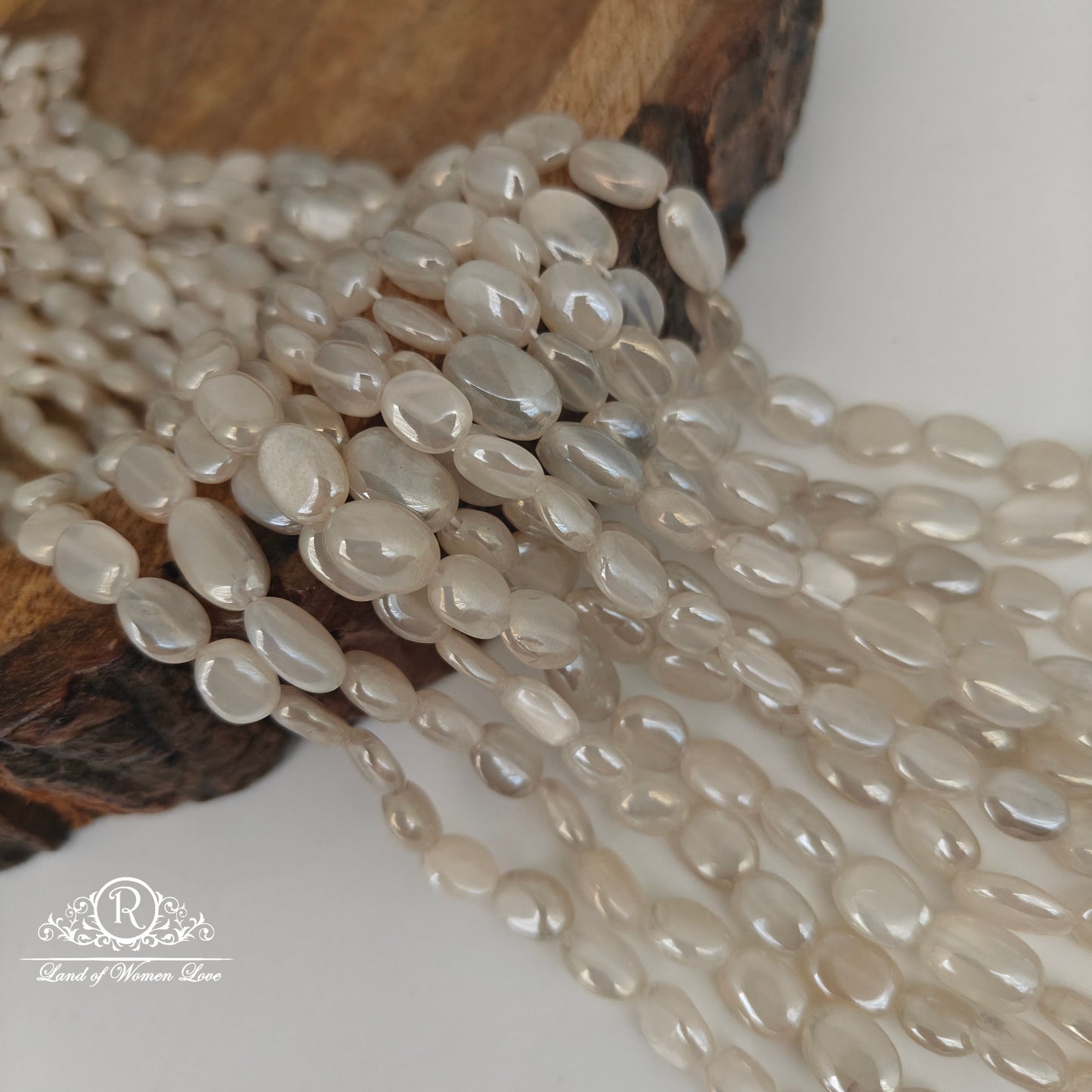 MOON STONE BEADS-RCJM037