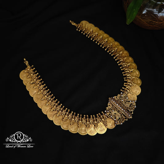 Silver kasu Necklace-RCM091264