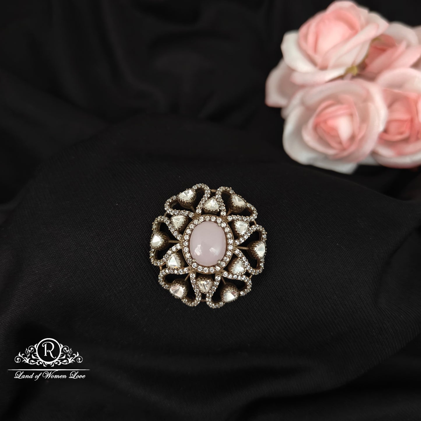 92.5 Silver side locket -RCH1177