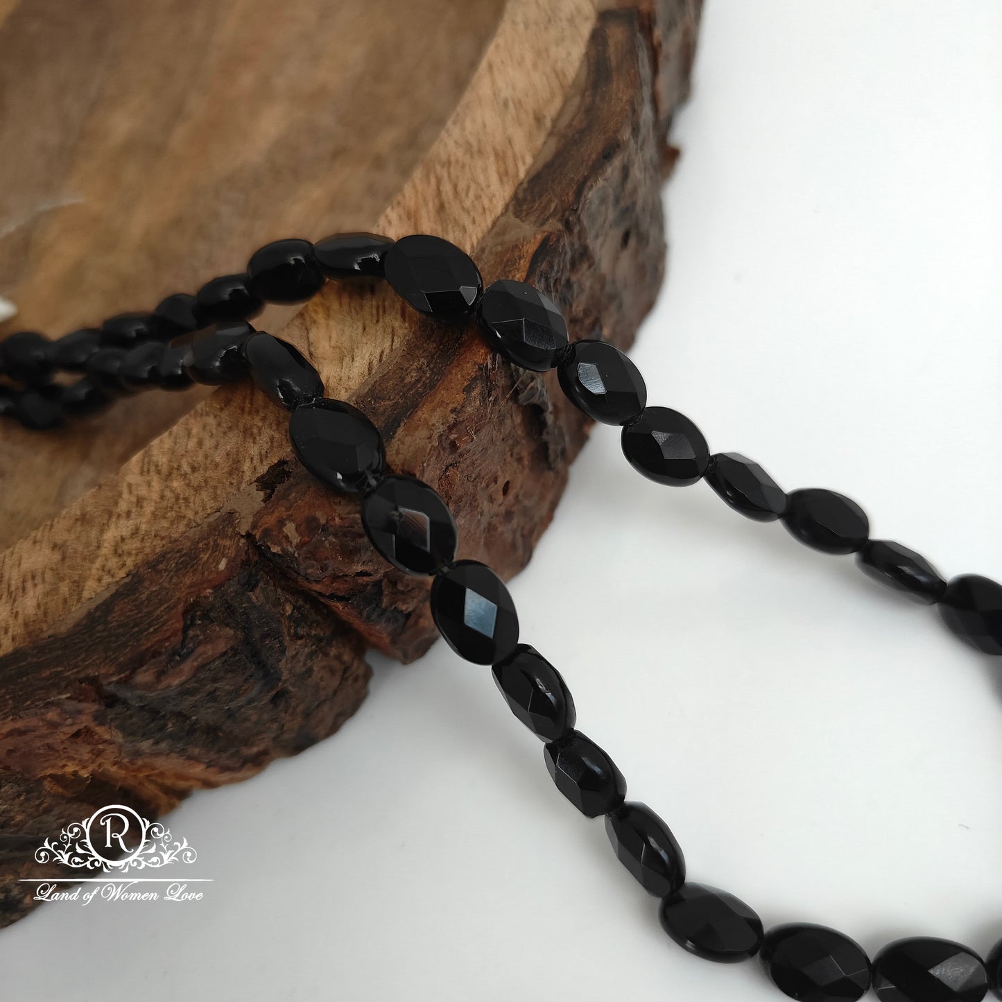HONEX BLACK DOLKI BEADS-RCJM048