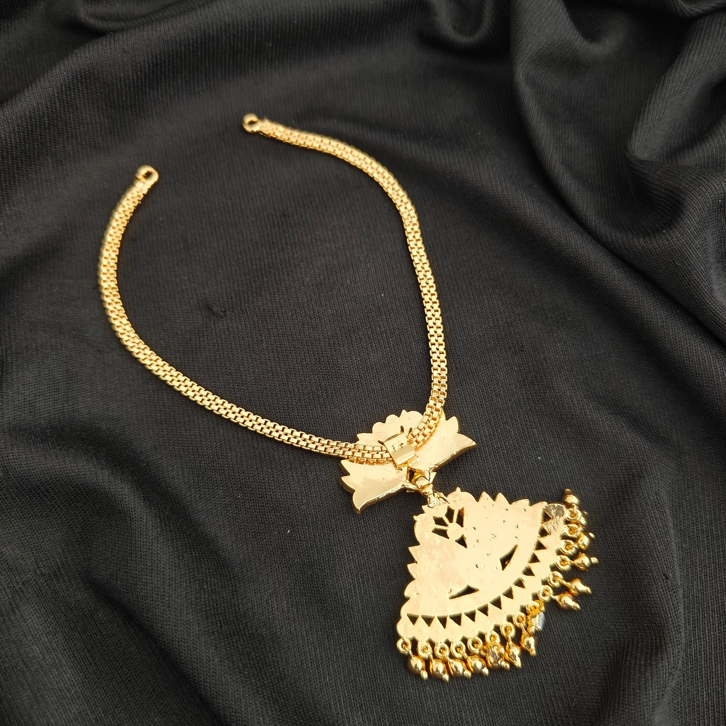 92.5 Silver Vintage Necklace -RCK351