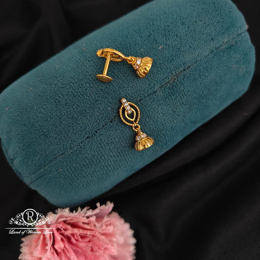 92.5 silver kids small size jumka-RCJR1031