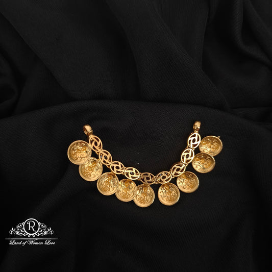 92.5 SILVER WHITE AND RUBY STONE MALA LOCKET-RCZP067