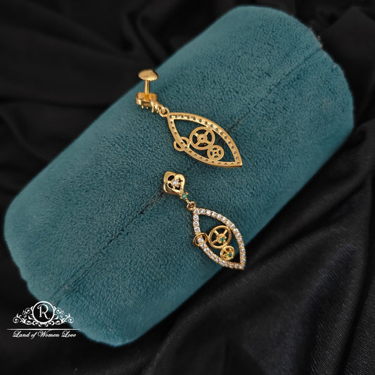 92.5silver small earrings-RCHD010-4