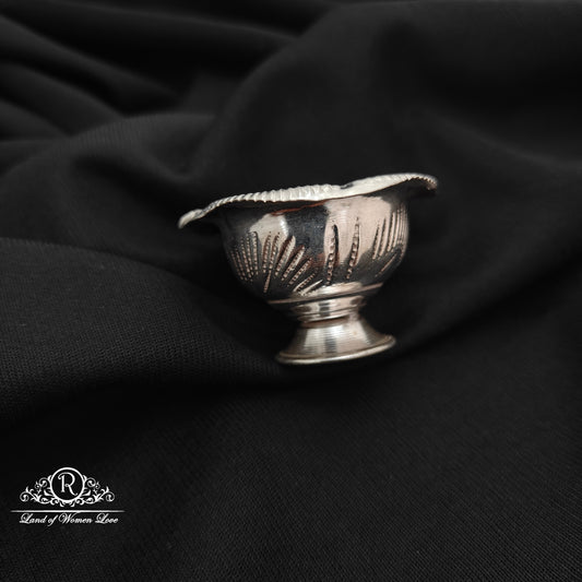 Silver prasada Bowl -RCRS125