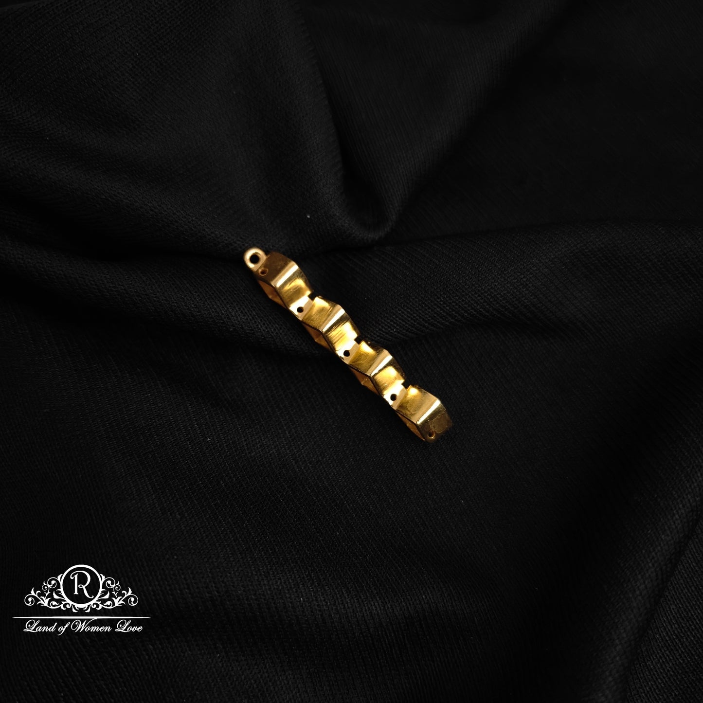 92.5 silver simple and cute mossinate side locket -RCAA06