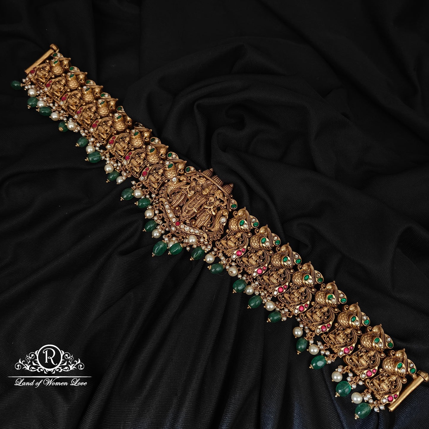 92.5-SILVER 3DDESGIN LORD VENKATESWARA DESGIN HIPBELT-RCAZ10