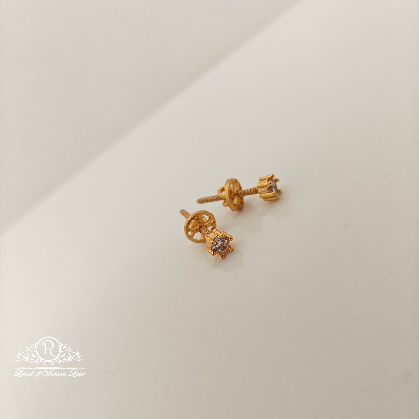 92.5 Silver Small earrings-RCJR1109