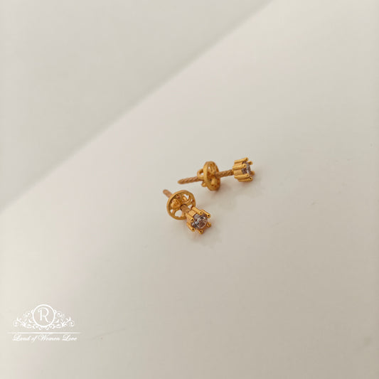 92.5 Silver Small earrings-RCJR1109