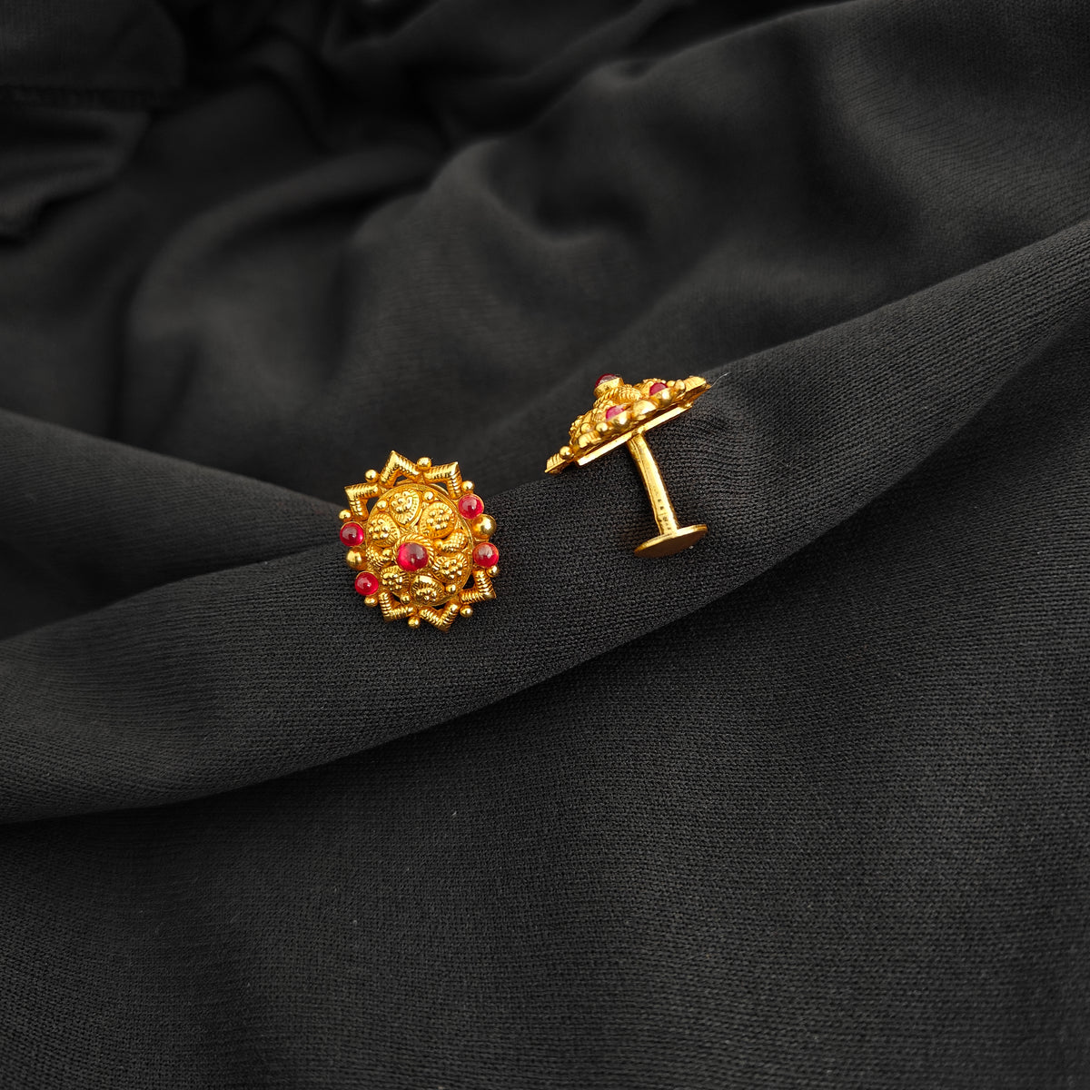 92.5 Silver-with-gold-polish-earrings-RCH1343