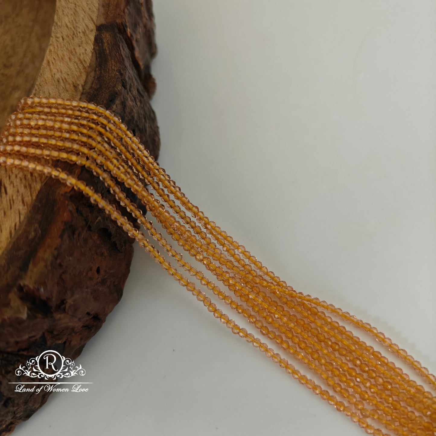 HONEY BEE COLOUR GLASS BEADS-RCJM171