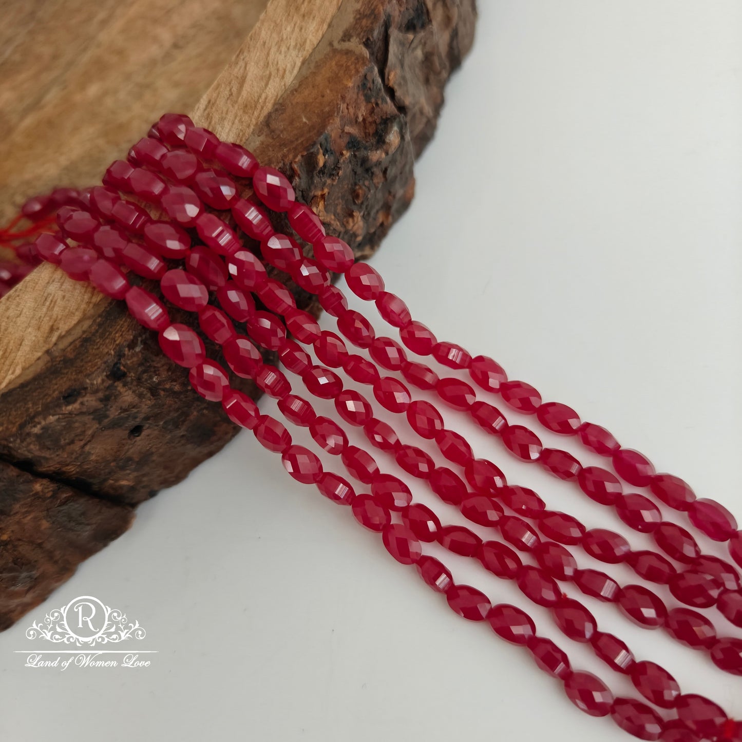 RUBY BEADS-RCJM152