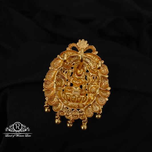 92.5-SILVER LAKSHMI DEVI PENDANT-RCZ970