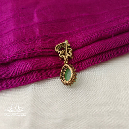 92.5 SILVER Diamond Finishing Pendant-RCSB009