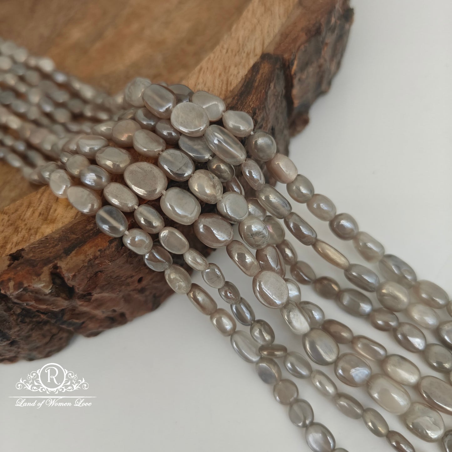 MOON STONE BEADS-RCJM038
