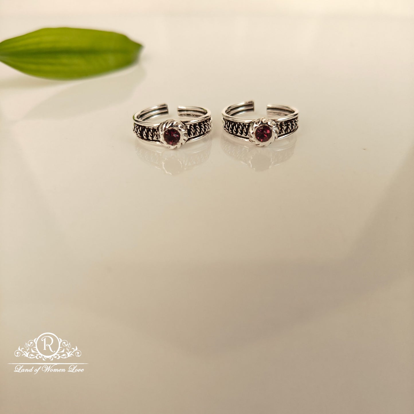 92.5 SILVER TOE RING-RCG329-1