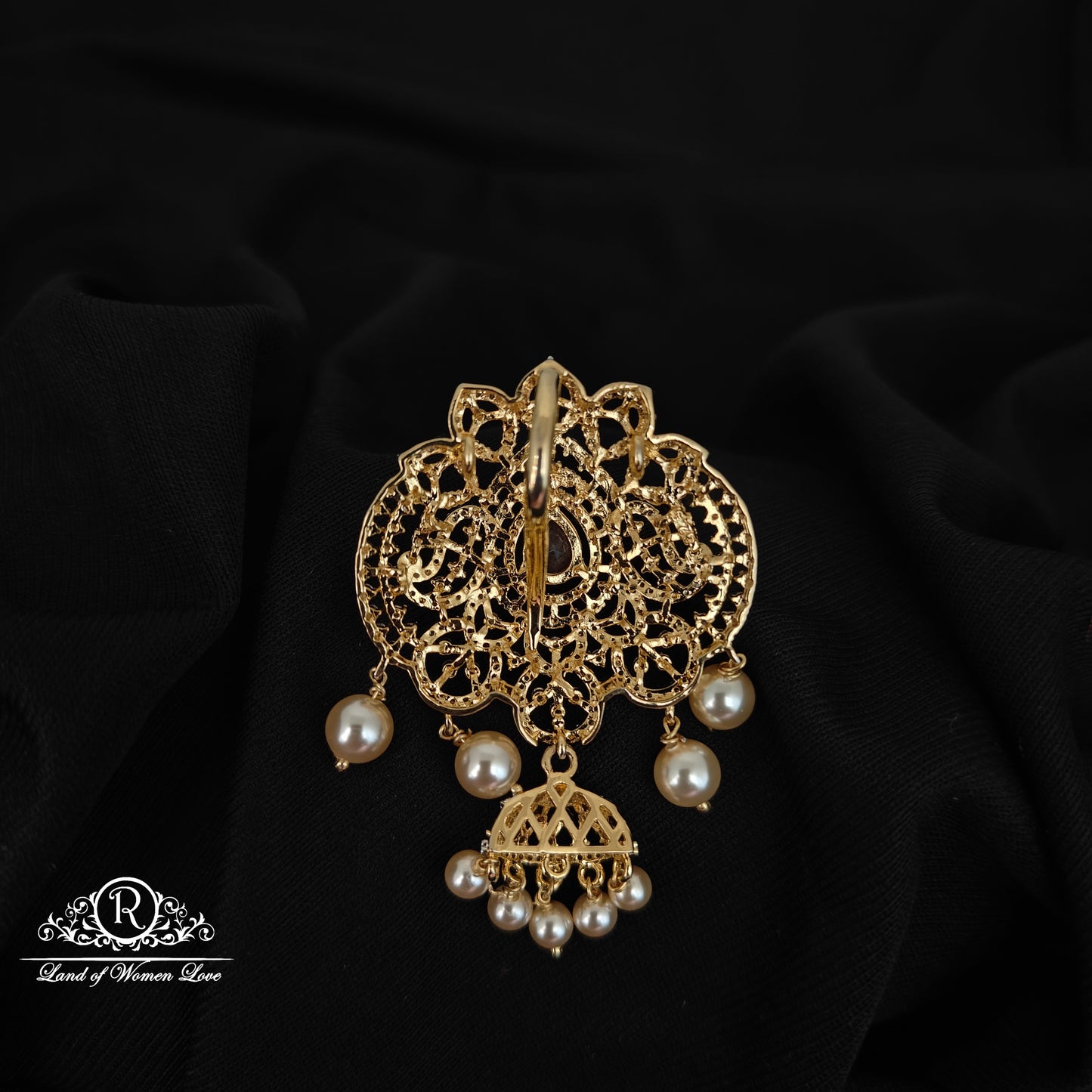 92.5 SILVER DIAMOND FINISHING PENDANT-RCM1449