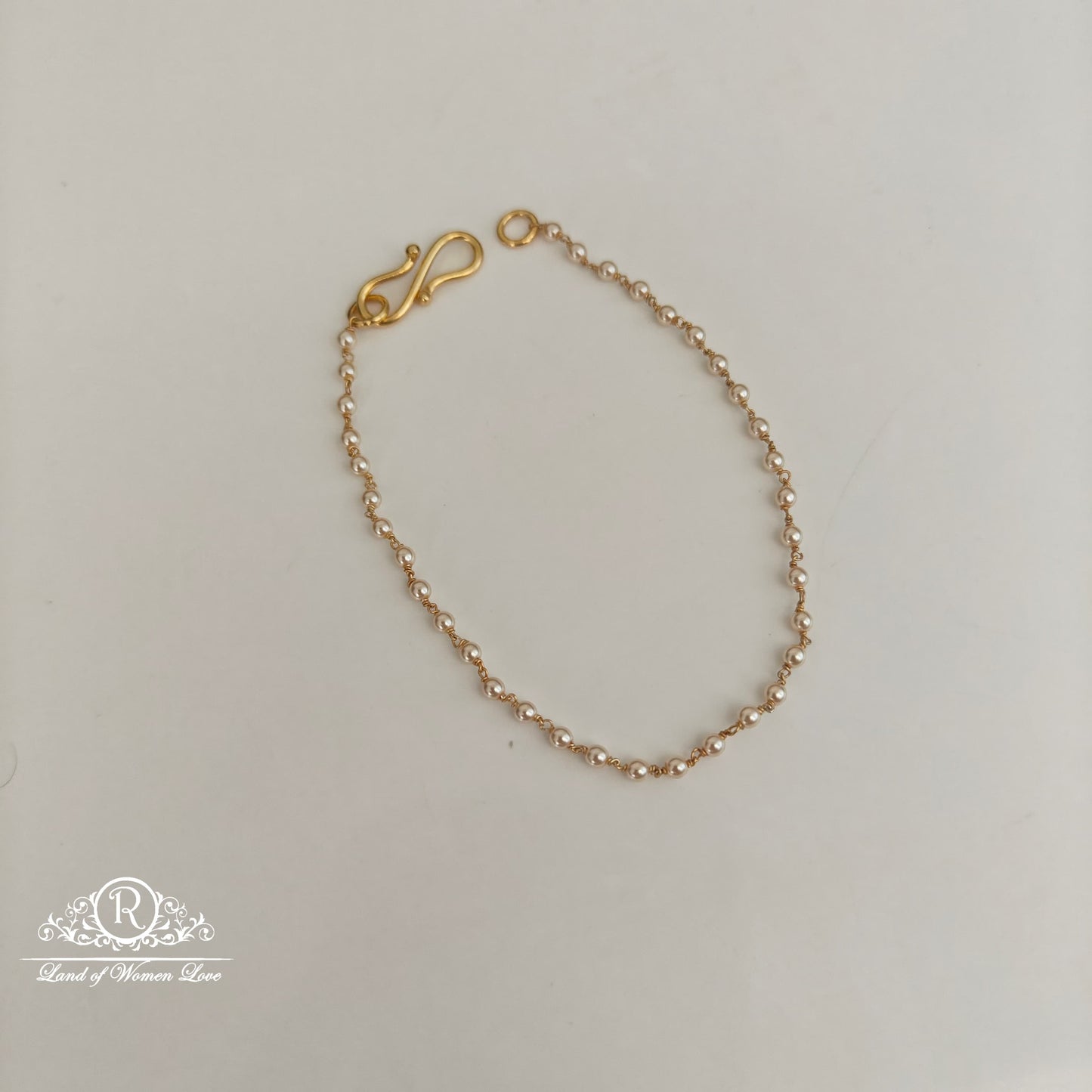 92.5 SILVER PEARL BRACELETS-RCH1123