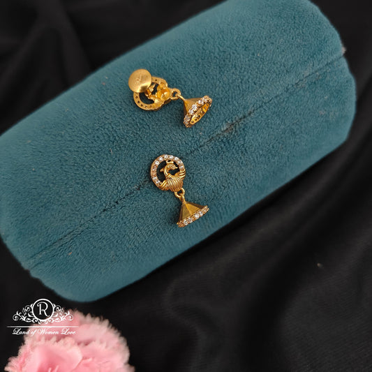 92.5 silver kids small size jumka-RCJR1033