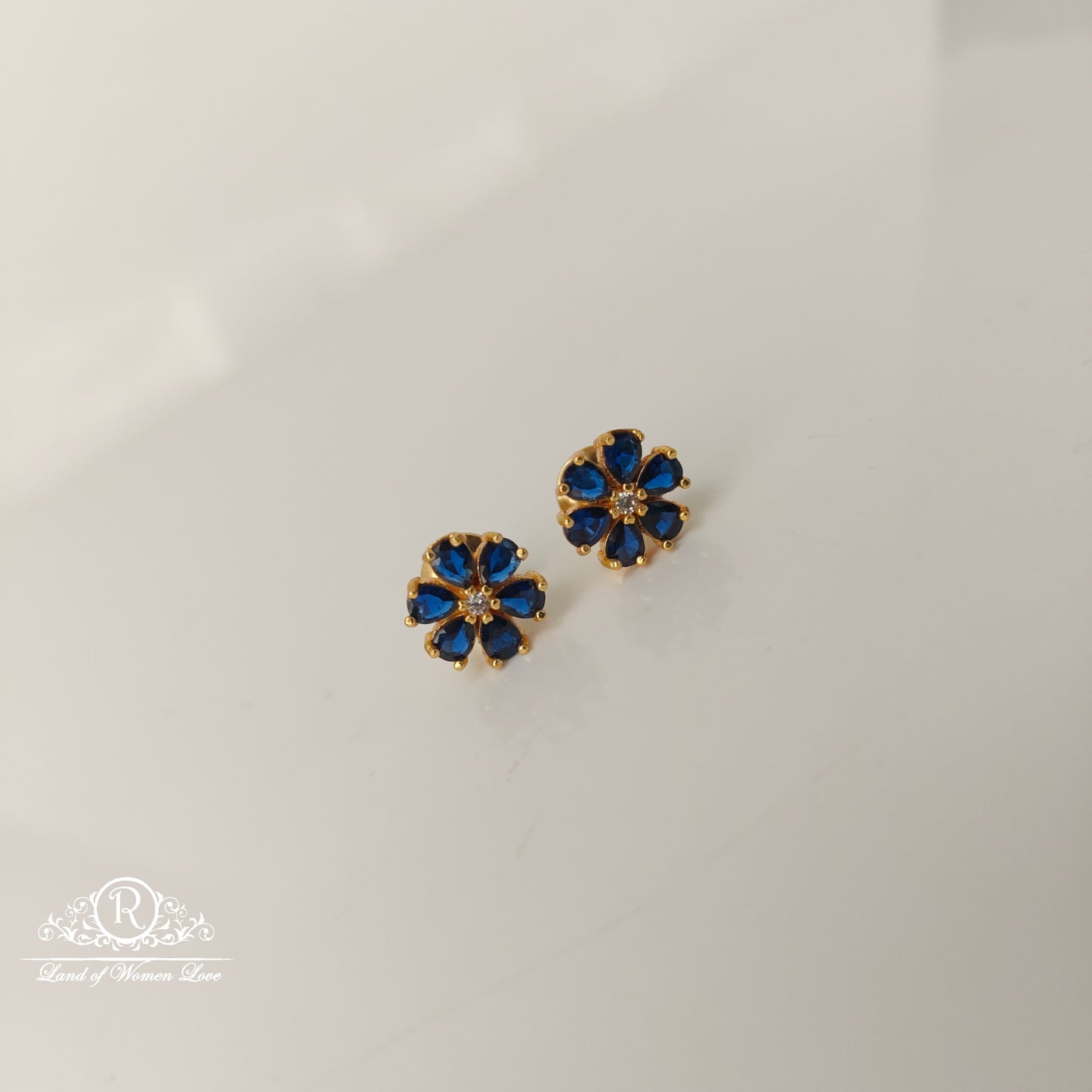 92.5 Silver Changble Model Earrings-RCJR1111