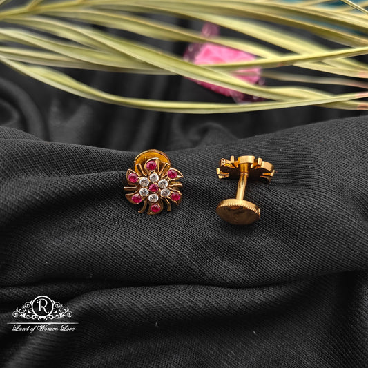 92.5 Silver Earrings -RCK305