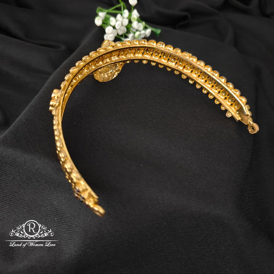 92.5 silver simple and Cute chocker with Lakshmi Devi Design -S646