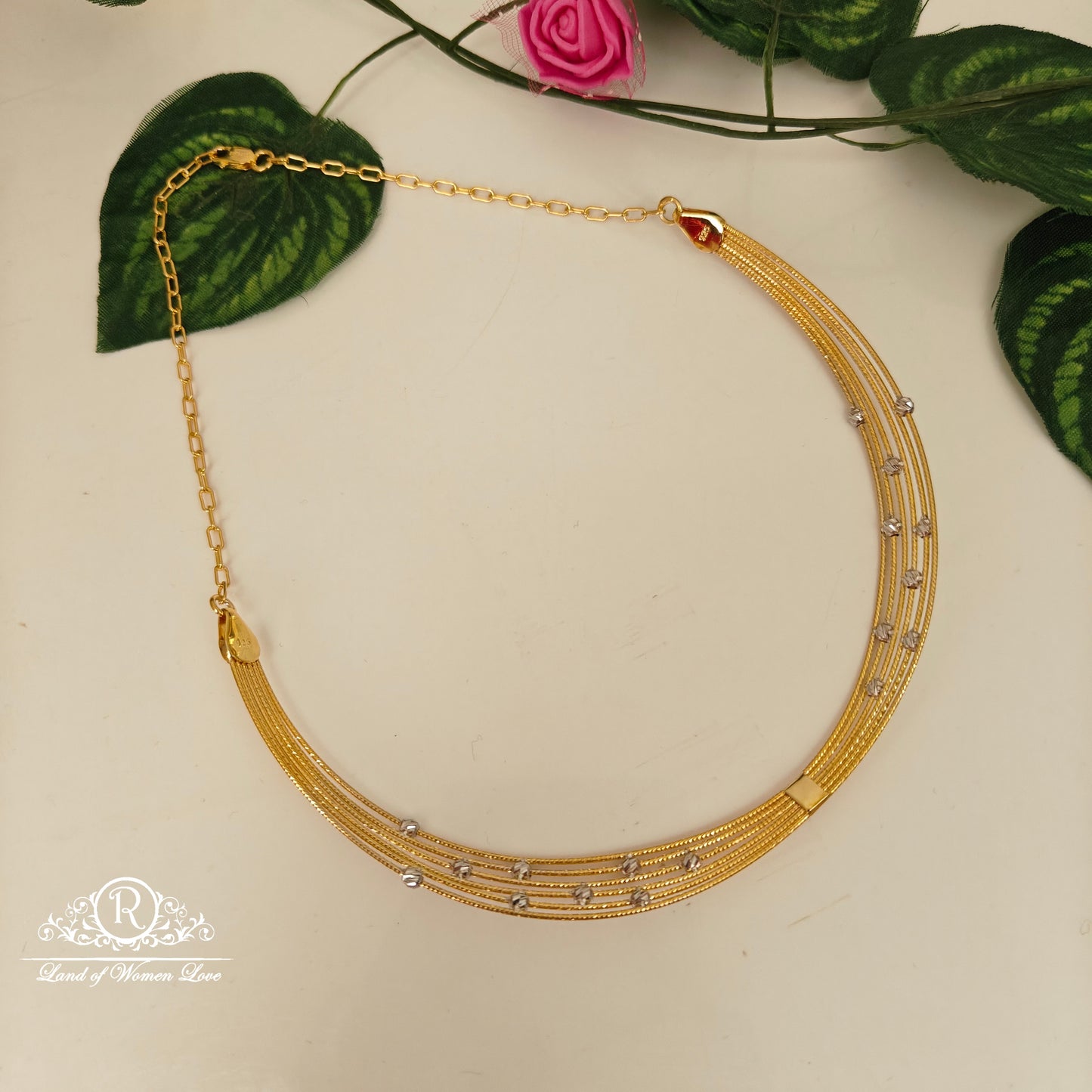 92.5 silver kante with silver balls -RCVH29